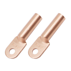 DT Copper Nose Wire Lugs Tin Plated Cable Terminals For High Low Pressure Electrical Connections - Product Image 1