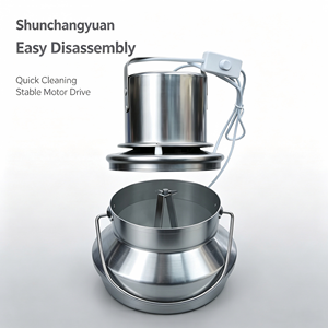 Séparateur de crème de <span class=keywords><strong>lait</strong></span> électrique Shunyuanchang avec poignée, écumeur de <span class=keywords><strong>lait</strong></span> en acier inoxydable de qualité alimentaire pour petite ferme - Product Image 2