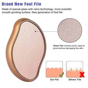 Eliminador de callos para pedicura, Lima de pies Nano de vidrio, depurador de talón para pies y <span class=keywords><strong>tacones</strong></span> lisos - Product Image 6
