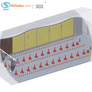 BOOST BST-<span class=keywords><strong>PL</strong></span> taşınabilir komple kanatlı hayvancılık ekipmanları yeni durum tam otomatik tavuk besleme hattı meme içme - Product Image 5