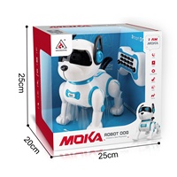 4DRC Berührungsempfindlicher Intelligenter Ferngesteuerter Roboterhund Interaktiver Smarter Begleiter Vierbeiniges Singendes Tanzendes RC-Spielzeug