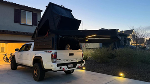 Chất Lượng Cao Không Thấm Nước 4X4 Chọn Xe Tải Tán Lều Oxford Camper Shell Cho Mitsubishi L200 2021 Ford F150 Nissan Titan XD Camper - Product Image 6