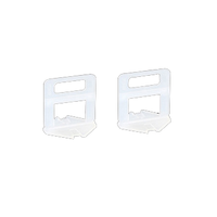 Cales de nivellement en plastique, entretoises, système de nivellement de carreaux en PVC, épaisseur 1 mm-1,5 mm, clips en plastique pour carreaux de sol extérieurs, carreaux de céramique