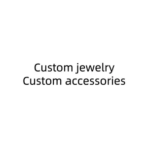 Custom product collection diy gold plated silver plated pure silver stainless steel copper fine jewelry necklace earrings