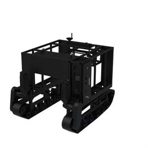 High Quality UGV Tank Chassis Tracked Rubber <b>Robot</b> Chassis with Omnidirectional Suspension for Smart <b>Robots</b> - Product Image 4