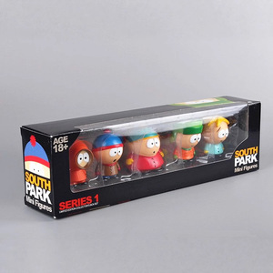 Figurines miniatures South Park, lot de 5, jouets en plastique PVC, figurine artistique, dessin animé, anime, <span class=keywords><strong>Kenny</strong></span>, figurine d'action South Park, cadeau - Product Image 3