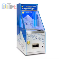 Kit de mini borne d'arcade de luxe à monnayeur, jeu de poussée de pièces de monnaie, borne à jetons