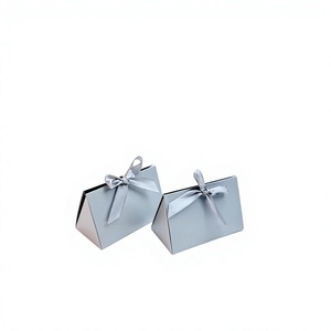 Luxury Custom Mini Gift Paper <b>Bag</b> Without Handle art paper gift shopping <b>bags</b> reusable for presents - Product Image 3