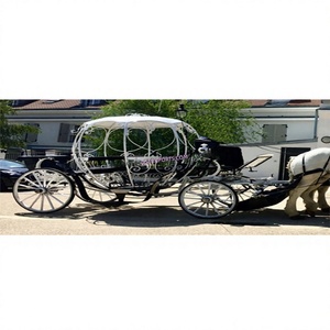 Magnificent Cinderella Horse Carriage Sale Luxury Wedding Royal Steel Lightweight Customized Size Buggy DST EXPORTS Fast - Product Image 1