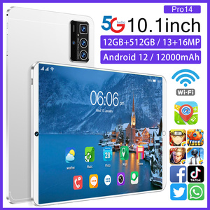 A prezzi accessibili adatto per i principianti disegno tavoletta grafica da 12 + 512GB 10.1 pollici Display 4G 5G WIFI LTE tablet <span class=keywords><strong>PC</strong></span> - Product Image 2