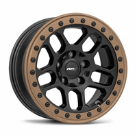 Jantes Roc Custom 17 pouces Beadlock tout-terrain 4x4 concaves forgées 5x127 pour Jeep Wrangler