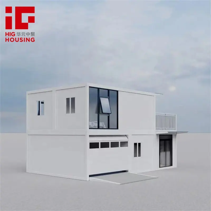 Detachable Prefab Building Temporary Accommodation Container Homes Flat Pack Container House