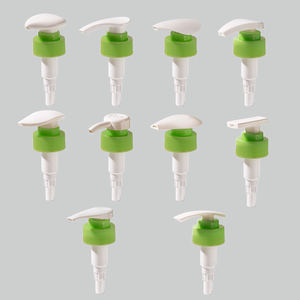 Gran oferta, bomba de loción de champú de plástico de 28mm y 33mm de Color personalizado, bomba de loción líquida de dosificación grande con tapa de limpieza para cosméticos - Product Image 1