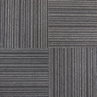 Kommerzielle & Heimgebrauch Moderne Nylon-Quadrat-Teppichfliesen 50x50 & 60x60 Bitumen-Unterlage Feuerfeste Schlingenflor-Büro-Casino-Teppiche