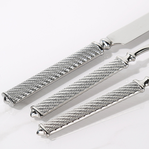 Vaisselle occidentale moderne, couteau, <span class=keywords><strong>fourchette</strong></span> et cuillère, argenterie vintage, vente en gros, vaisselle chinoise en acier inoxydable bon marché - Product Image 2