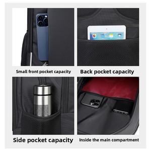 New High Quality Waterproof Membrane Large Capacity Custom Logo Men's Business Travel Laptop <strong>Backpack</strong> School Student <strong>Backpack</strong> - Product Image 3