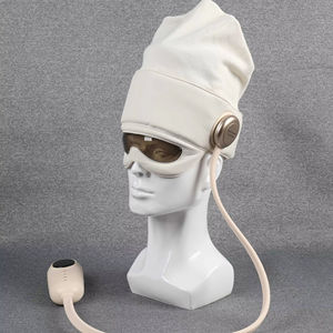 Masajeador de cabeza Bolsa de aire de carga Cuero cabelludo Terapia de cabeza Sombrero de masaje para ayudar a dormir Calor para aliviar el dolor y la relajación - Product Image 1