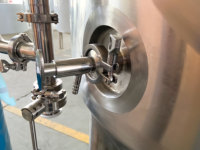 Cuve de Fermentation Conique Personnalisable de Haute Qualité 5BBL en Acier Inoxydable 304 de Qualité Alimentaire, Fermenteur Pressurisé pour Brasserie