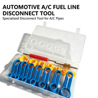 Kit de déconnexion de tuyau de carburant pour voiture 16 pièces, outil de retrait de conduite de carburant, kit de séparation de tuyau de carburant pour voiture, outil de retrait de conduite de climatisation automobile