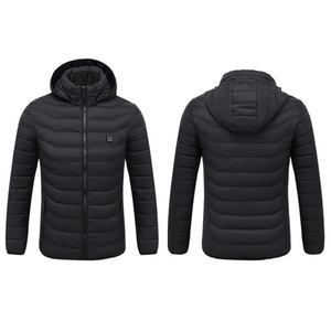 PAIDES Venta al por mayor <span class=keywords><strong>9</strong></span> zonas calentadas 21 zonas calentadas invierno Calentamiento USB Chaquetas Abrigo de invierno chaleco calentado con cremallera para hombres y mujeres - Product Image 5