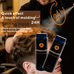 แป้งจัดแต่งทรง<span class=keywords><strong>ผม</strong></span>สำหรับผู้ชาย ขายส่ง เพิ่มวอลลุ่ม เนื้อแมท ติดทนนาน ให้ลุคธรรมชาติ ดูฟู สดชื่น พกพาสะดวก ใช้ได้กับทุกสภาพ<span class=keywords><strong>ผม</strong></span> - Product Image 2