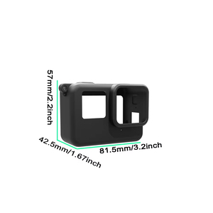 Étui en silicone KAPHO pour Insta360 ACE, étui de protection avec cache-objectif pour caméra d'action <span class=keywords><strong>Insta</strong></span> 360 ACE - Product Image 3