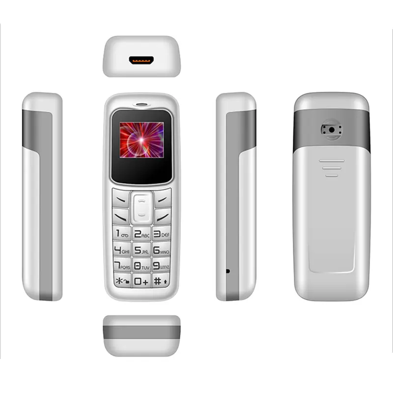 Unlocked Gsm Bm30 Worlds Smallest Phone 2 In 1 Mini Phone With Hands Free Bt Dialer Sim Card Small Cell Phone