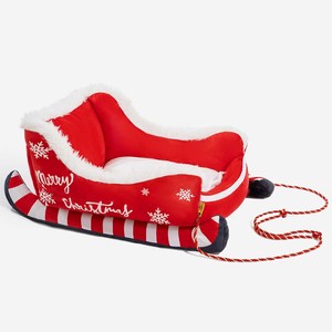 Groothandel Kerst Slee Hond <span class=keywords><strong>Bed</strong></span> Wolk Stijl Ontwerp Pluche Wasbaar Eco Vriendelijk Warm Huisdier <span class=keywords><strong>Bed</strong></span> Voor Katten Honden Aanpasbaar - Product Image 2
