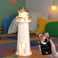 Lampe de table LED rechargeable moderne Projecteur de lune Veilleuse Contrôle APP Batterie de chargement sans fil Phare pour chambre à coucher