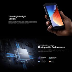 Hot <span class=keywords><strong>DOOGEE</strong></span> <span class=keywords><strong>S41</strong></span> Max 4G NFC Smartphone 6GB RAM 256GB ROM Déverrouillage du visage 5.5 pouces Octa Core Android 13 Smartphone - Product Image 3