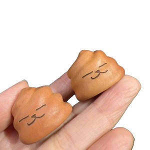 Colgante de Madera de Melocotón con Forma de Cubo de Comida, Amuleto de Buena Suerte, Regalo Unisex, Decoración para el Hogar y la Oficina - Product Image 5