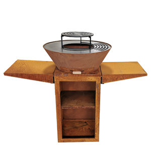 Wholesale Hot Style Easy Move Outdoor Bbq <strong>Grill</strong> Plate Wood Burning Durable Metal Brasero Plancha - Product Image 1