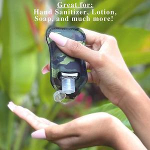 Porte-clés personnalisé vierge <span class=keywords><strong>avec</strong></span> manchon en néoprène et <span class=keywords><strong>bouteille</strong></span> <span class=keywords><strong>de</strong></span> désinfectant pour les mains <span class=keywords><strong>de</strong></span> 30 Ml - Product Image 5