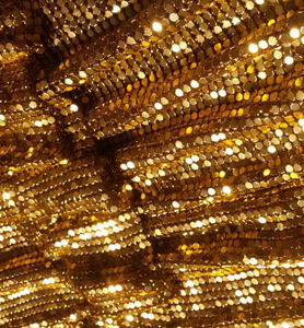 Tissu en maille d'<span class=keywords><strong>aluminium</strong></span> souple et flexible - Nappe à paillettes métalliques et textile décoratif - Product Image 5