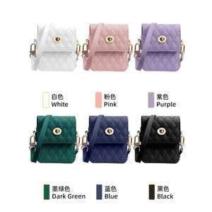 Vietao-Luxe Bandoulière Pliable Écran de Luxe PU Sac en Cuir pour <span class=keywords><strong>Samsung</strong></span> Z <span class=keywords><strong>Flip</strong></span> 6 5 <span class=keywords><strong>4</strong></span> 3 pour Huawei P50 Téléphones Mobiles - Product Image 3