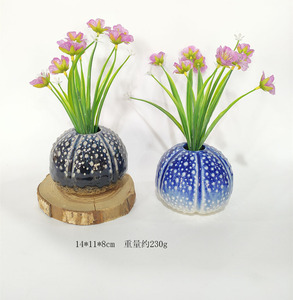 Vaso per Fiori in Ceramica Fatto a Mano Stile Retrò Decorazione Moderna per la Casa Ornamenti Artigianali Unici Regali Creativi per Natale - Product Image 3