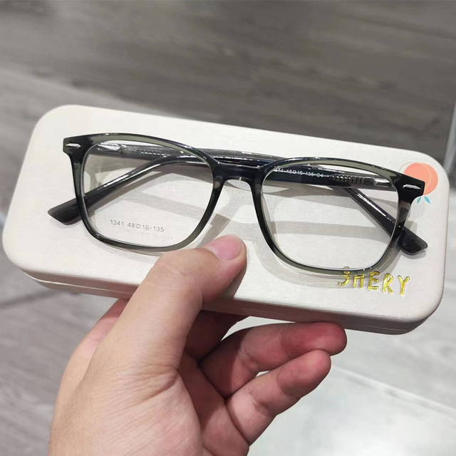 Rivet Glasses Frames TR90 Small Square Spectacle Eyewear Custom Logo Wholesale Optical Eyeglasses