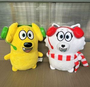 Paquete de Peluches Tyler y Snowi, Figuras de Animales de Peluche, Lindos Juguetes de Perros de Anime, Periféricos de Videojuegos, Paquete de Peluches para Regalos Infantiles - Product Image 4