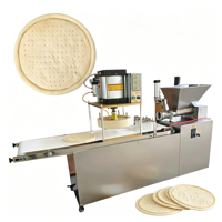 Machine de production de pain pita en acier inoxydable, diviseur de pâte et presse pour pain pita, naan et croûtes de pizza