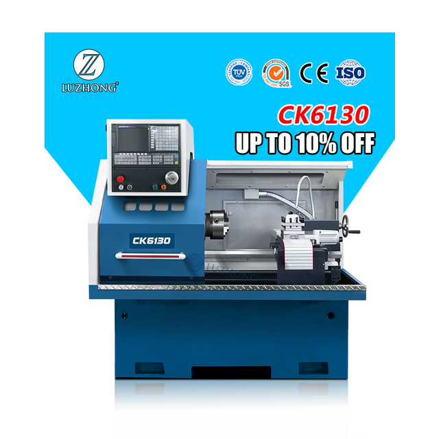 High Precision Cnc Mini Lathe CK6130 Cnc Lathe Machine With Fanuc Control