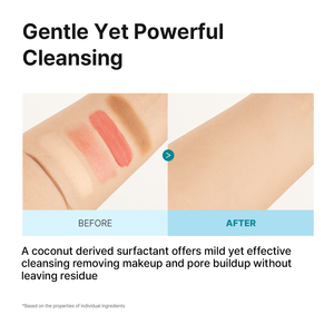 Gel nettoyant visage AVCA Ultra Mild Deep Cleansing 300ml, hydratant doux, faible irritation, acide hyaluronique, niacinamide, tous types de peau - Product Image 5