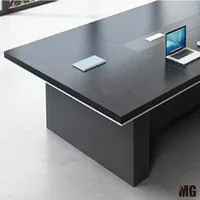 Haute qualité basse quantité minimale de commande table bureau mode réunion bureau grand bureau table de conférence salle de conférence table et chaises ensembles