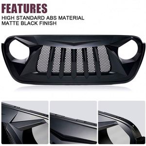 Gobison 2018 2019 2020 2021 4x4 Accessoires tout-terrain Pare-chocs avant Grille pour <span class=keywords><strong>JEEP</strong></span> WRANGLER JL JT - Product Image 3