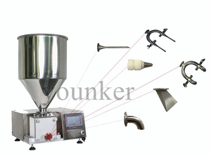 Nuevas máquinas automáticas de llenado de rosquillas para pequeñas empresas para pasta de mermelada y otros ingredientes para panaderías y restaurantes - Product Image 6