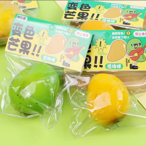 Juguetes Sensoriales Antiestrés de Mango que Cambian de Color, Bolas Blandas para la Ansiedad, TDAH y Autismo, para Niños y Niñas, Venta al por Mayor - Product Image 4