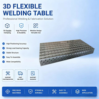 Table de soudage 3D D28 du fournisseur chinois, plateforme de soudage à grille perforée flexible avec tailles personnalisées disponibles