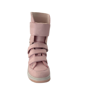 Chaussures orthopédiques correctrices montantes roses pour enfants, respirantes et à coussinets orthopédiques - Product Image 5