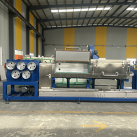 Ligne de production de sangles PP à vis simple avec alimentation automatique de masterbatch, pompe PLC et roulement – Haute productivité, extrusion économe en énergie