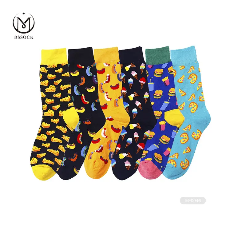 DS- E477 bright mens dress socks mens colored cool guy dress socks for men