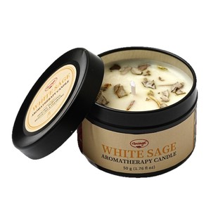 Meistverkaufte Handgemachte Runde Natürliche Kristall-Sojawachs Reinigungs-Aromatherapie-Kerze - Product Image 5